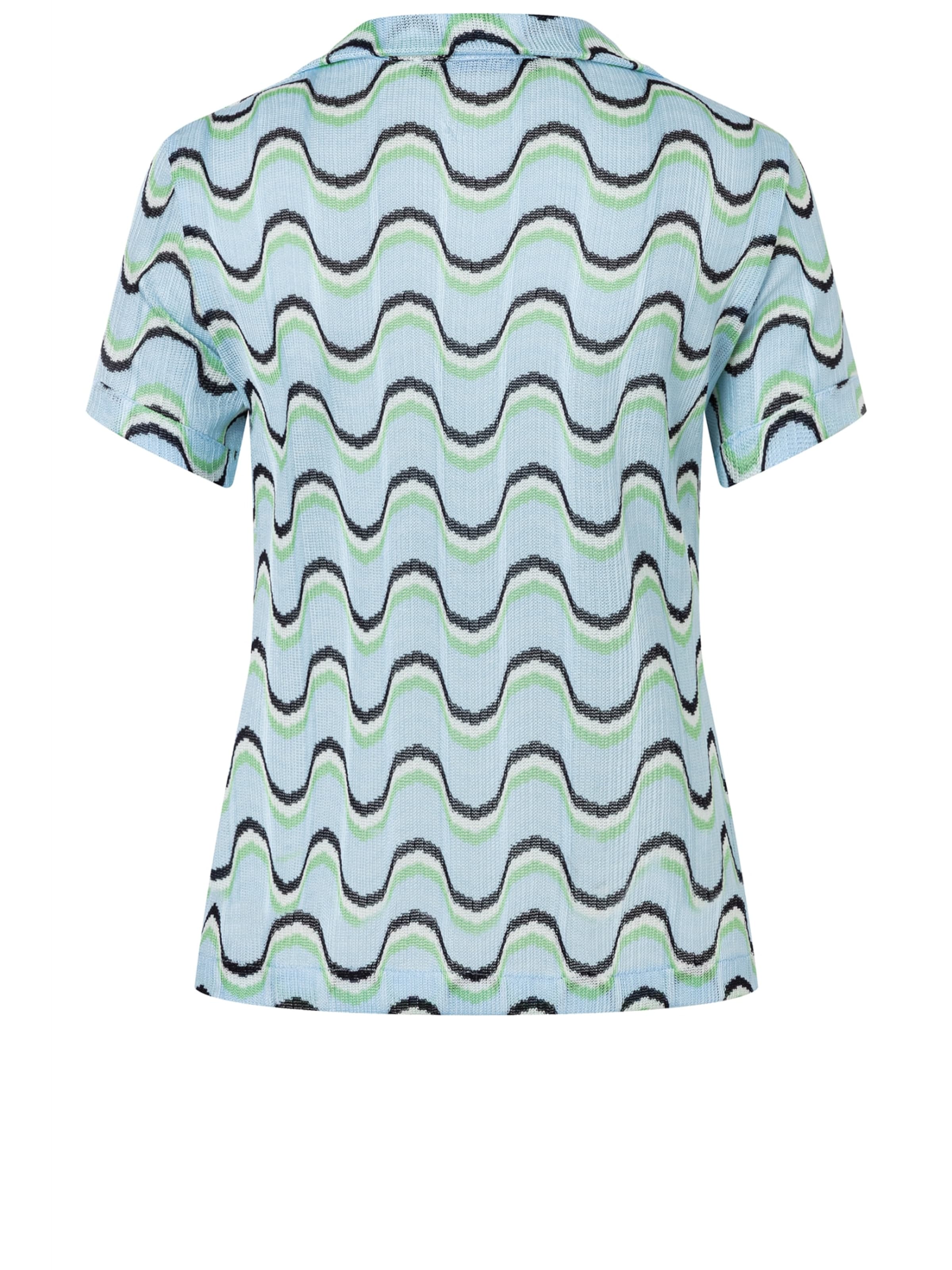 Haut 'Dulya' Ana Alcazar en bleu