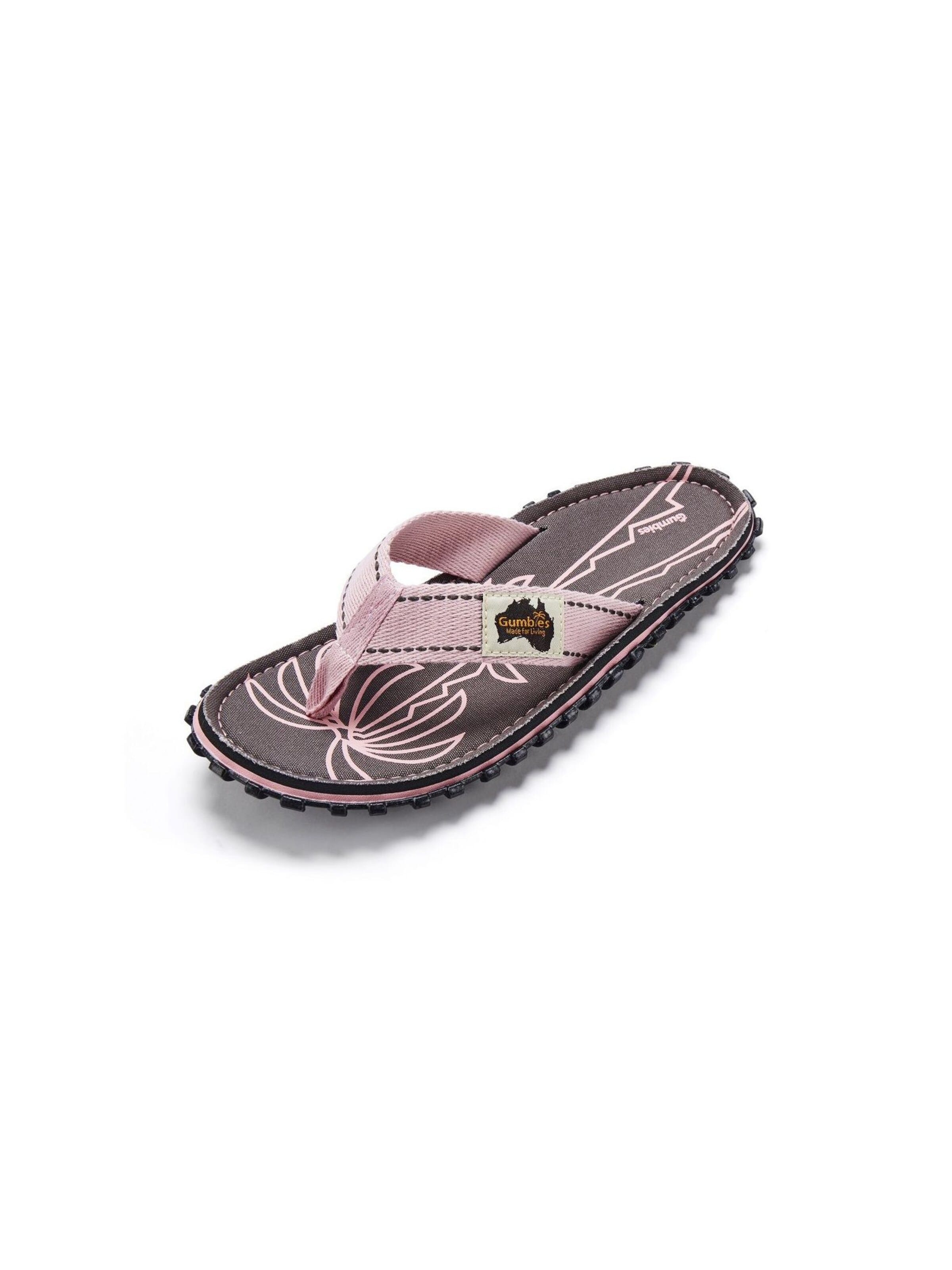 Gumbies T-Bar Sandals 'Gumbies Original' in Pink: front