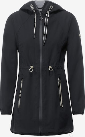 CECIL Raincoat in Black: front