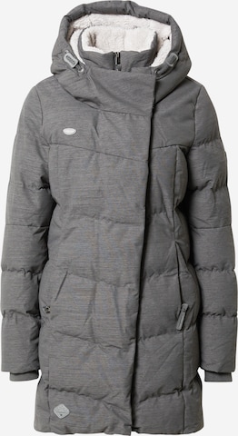 Ragwear Winter Coat 'Pavla' in Grey: front