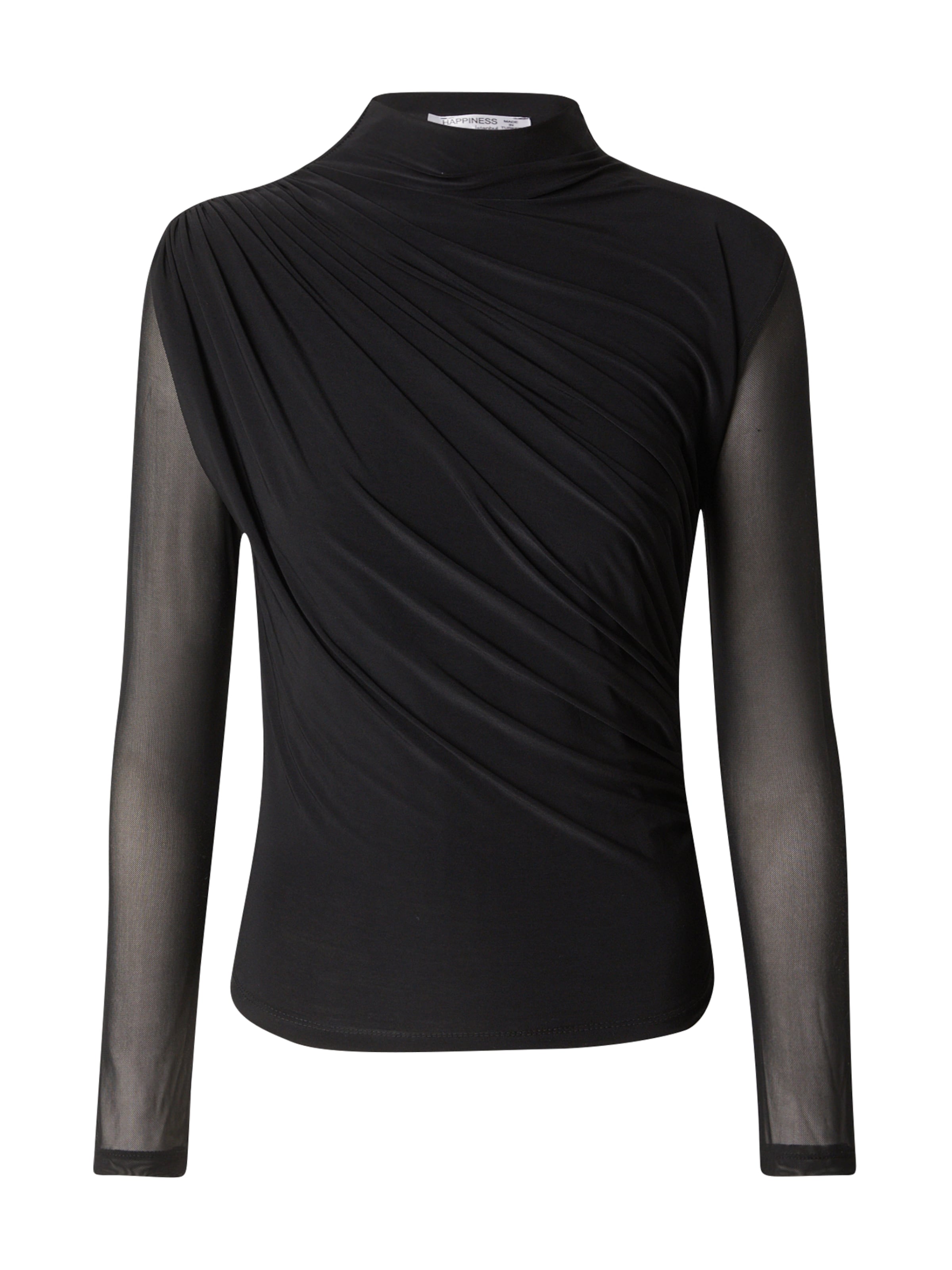 Happiness İstanbul Majica | črna barva: sprednja stran