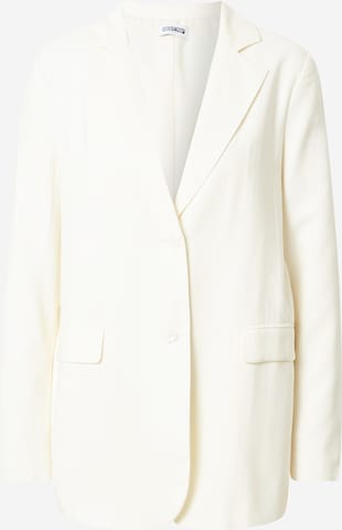 ABOUT YOU Limited Blazer 'Masha' by Lajana Bormann' in White: front
