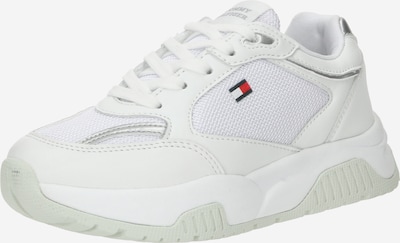 TOMMY HILFIGER Trainers in Silver / White, Item view