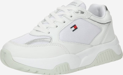 TOMMY HILFIGER Sneakers i sølv / hvit, Produktvisning