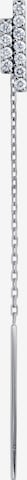 Boucles d'oreilles 'Diamond' 57emozioni en argent : devant