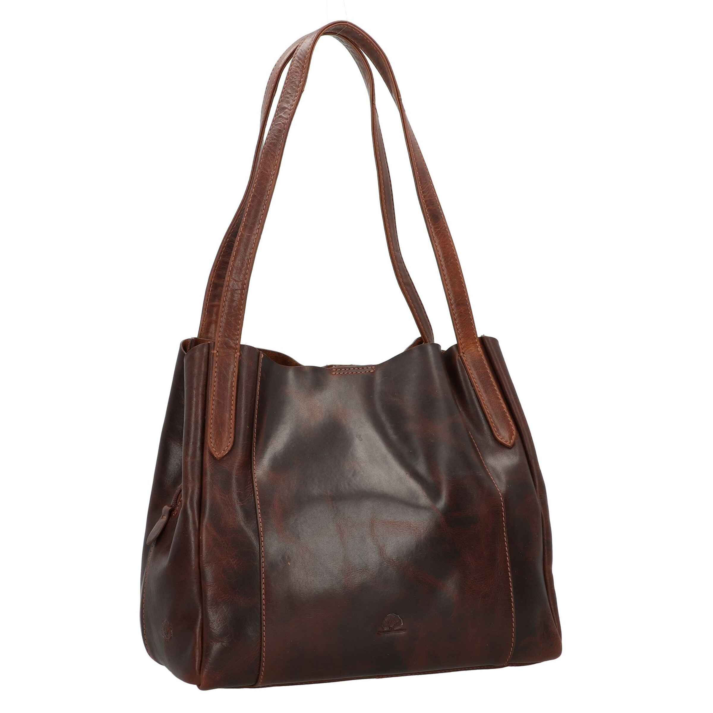 GREENBURRY Schoudertas 'Rugged' in Bruin