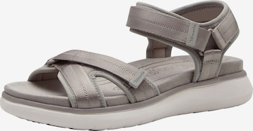 TAMARIS Sandals in Grey: front