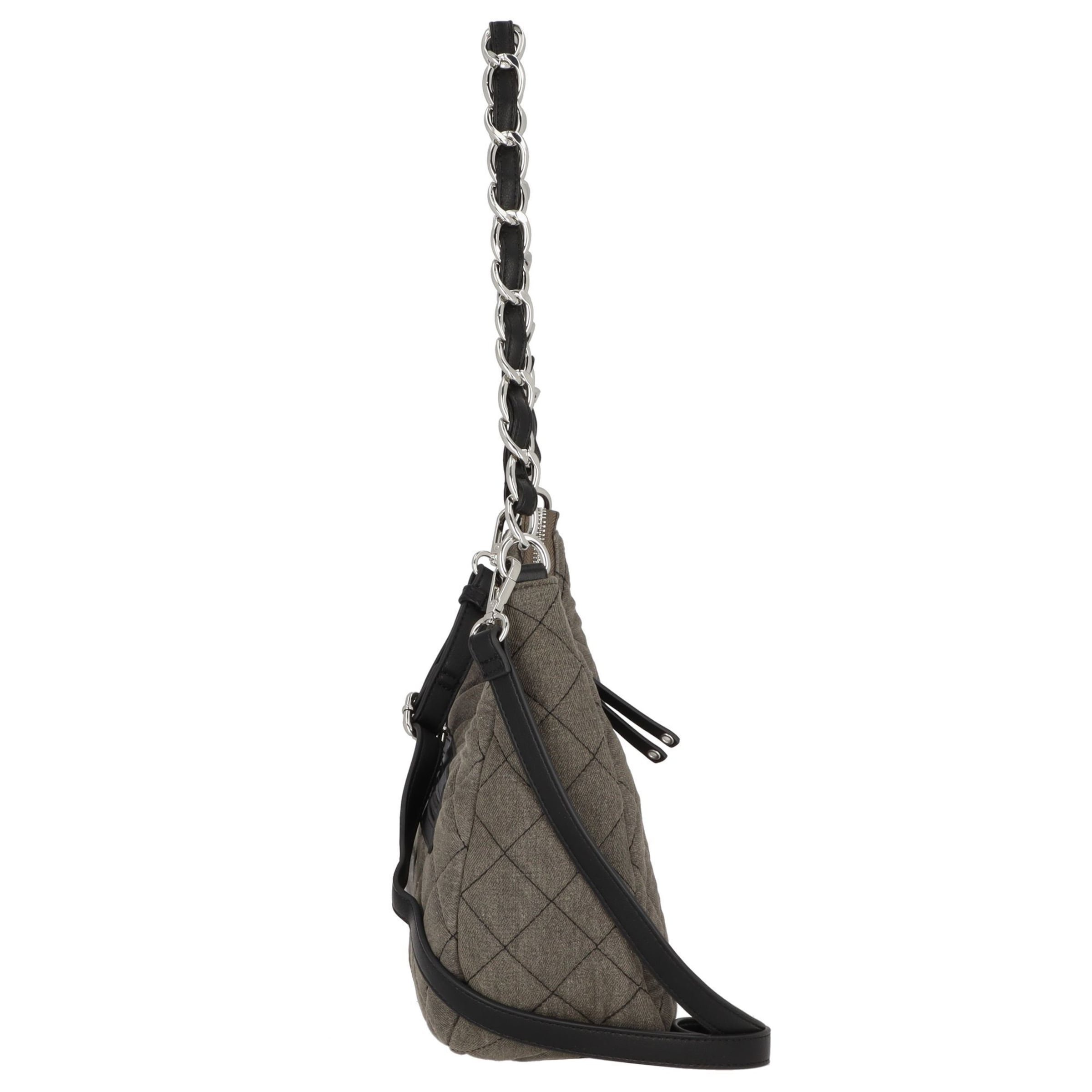 Picard Schultertasche 'Rockstar' in Grau