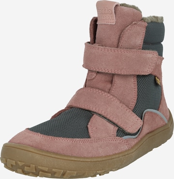Froddo Snow Boots in Pink: front