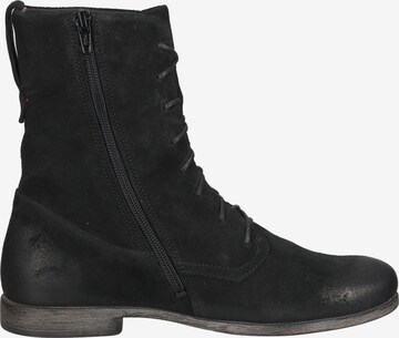 THINK! Lace-Up Ankle Boots in Black