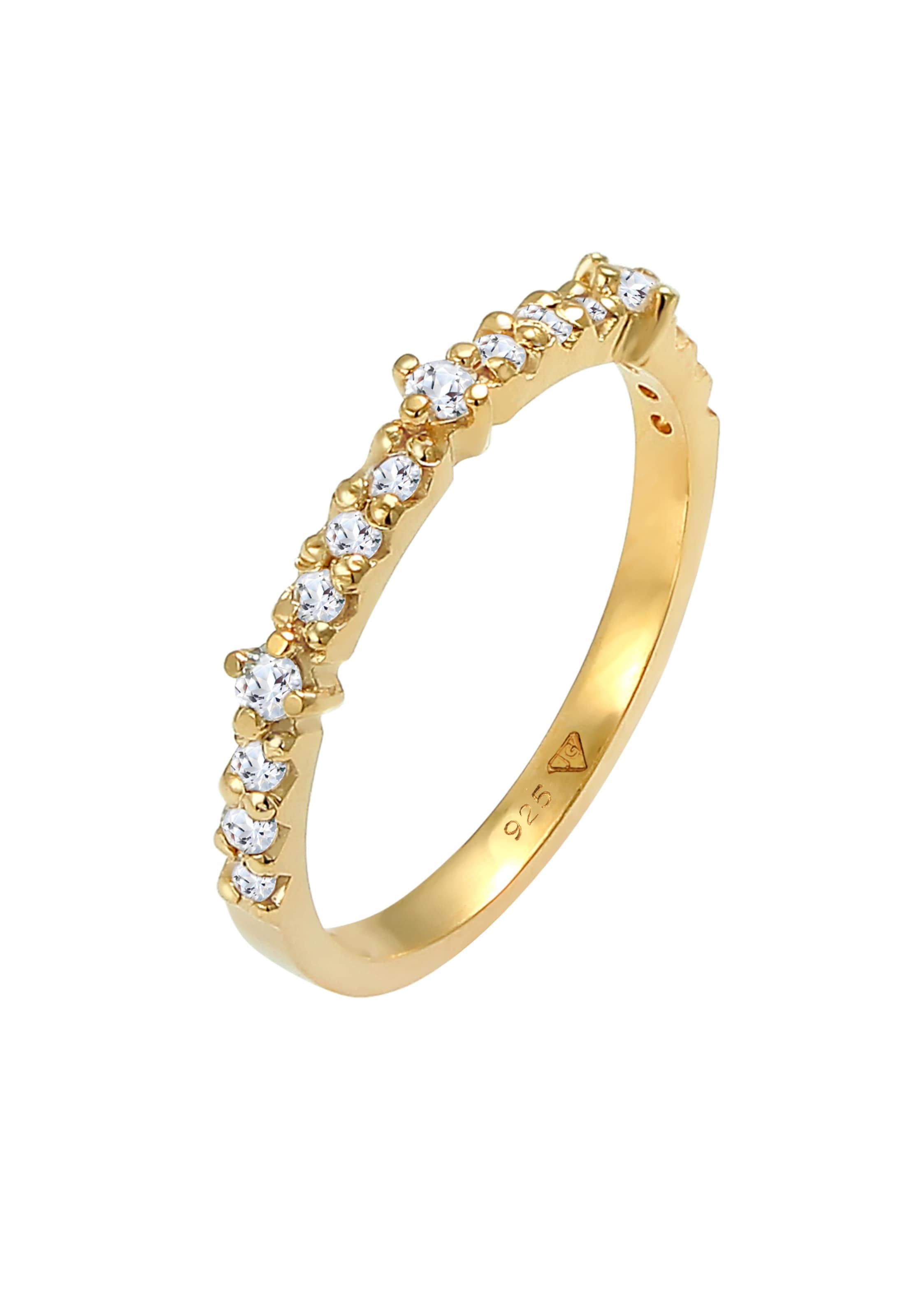 Bague ELLI PREMIUM en or : devant