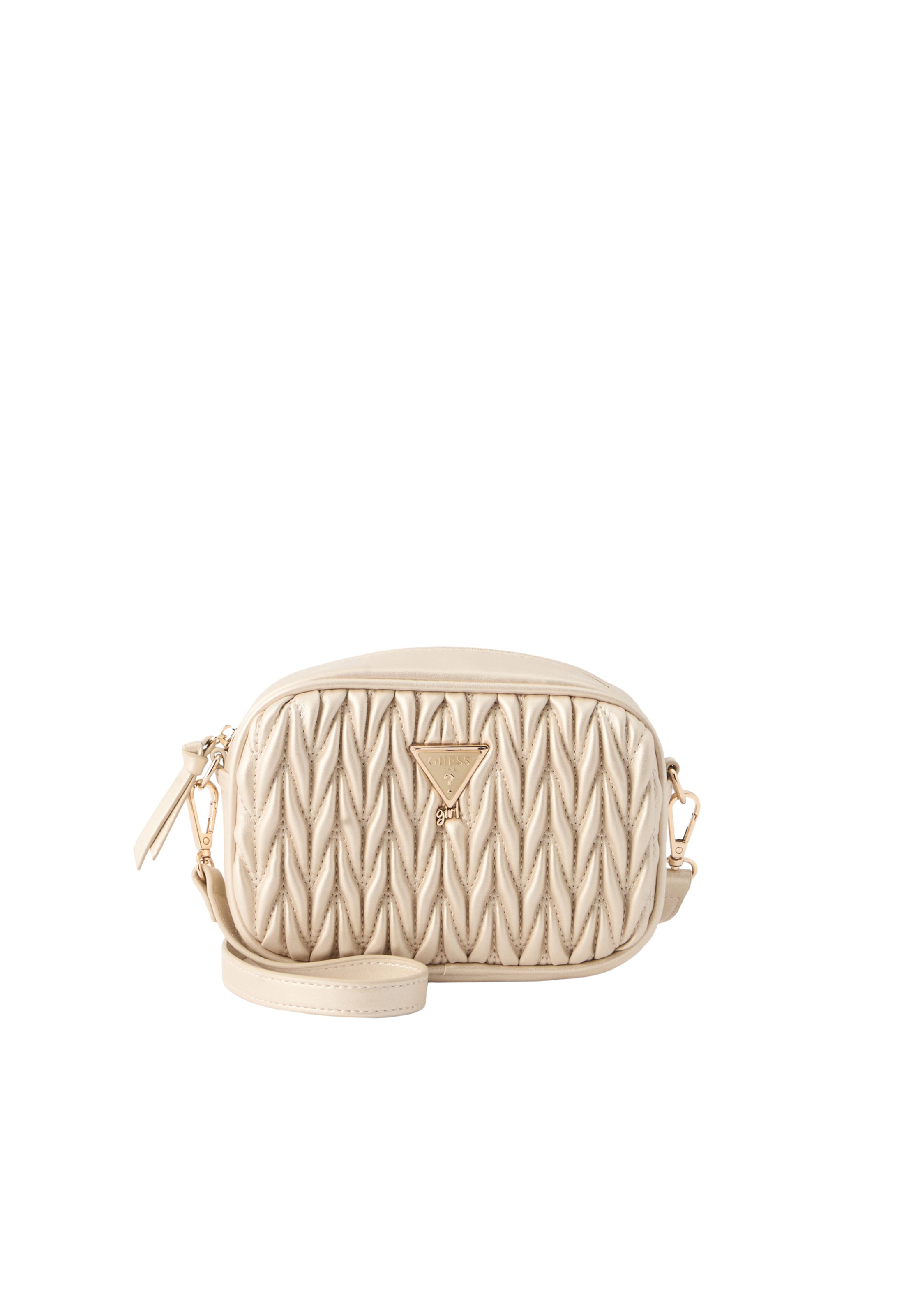 GUESS - Mala em ouro: frente