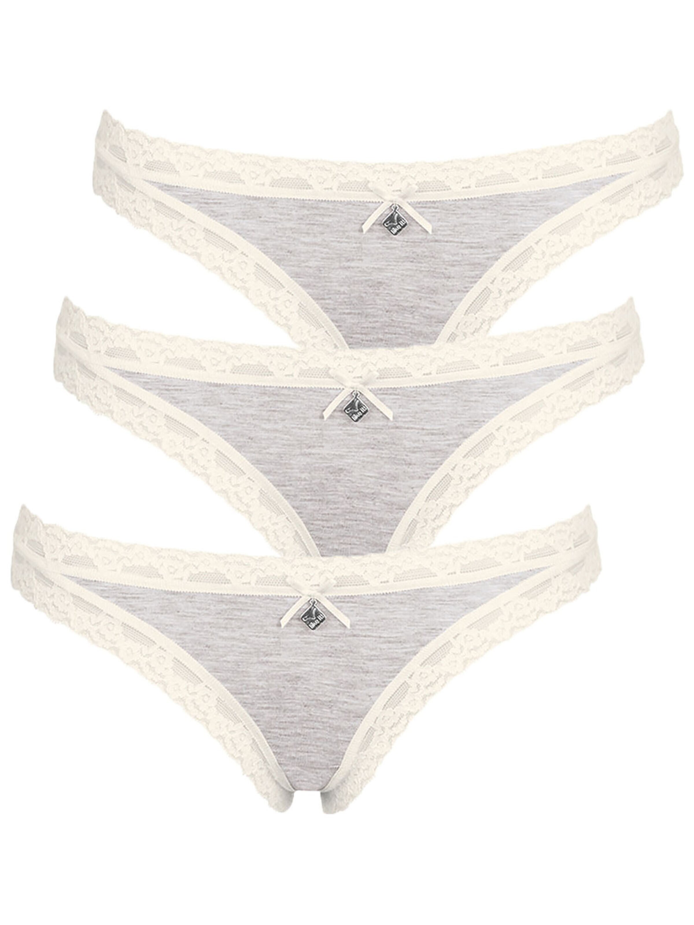 like it! Thong 'Kim' in Beige: front