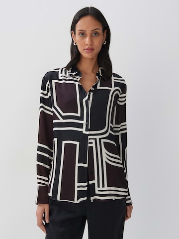 Someday Bluse 'Zirvea' in Lila: Vorderseite