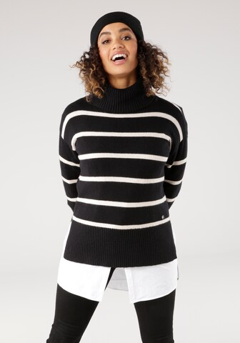 Tamaris Pullover in Schwarz: Vorderseite