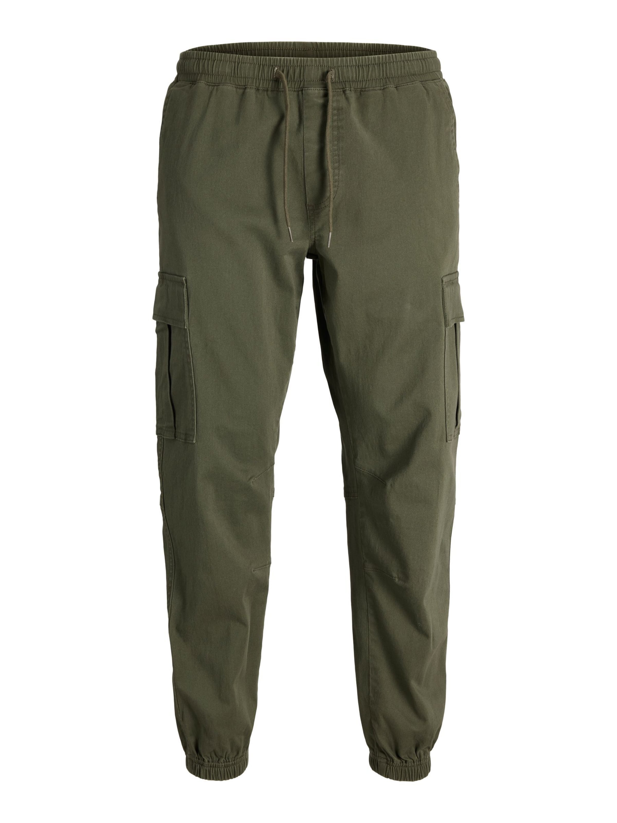 JACK & JONES - Pantalón cargo 'JPSTKane Dylan' en verde: frente