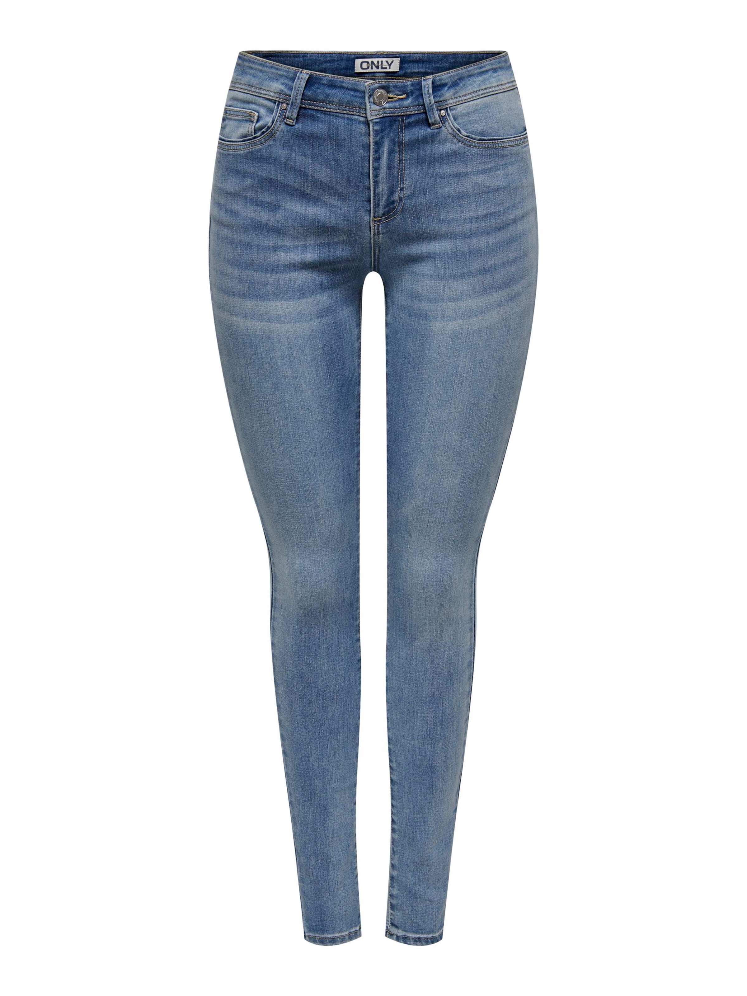 ONLY - Slimfit Vaquero 'Wauw' en azul: frente