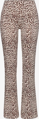 BUFFALO Na zvonec Hlače | bež barva: sprednja stran