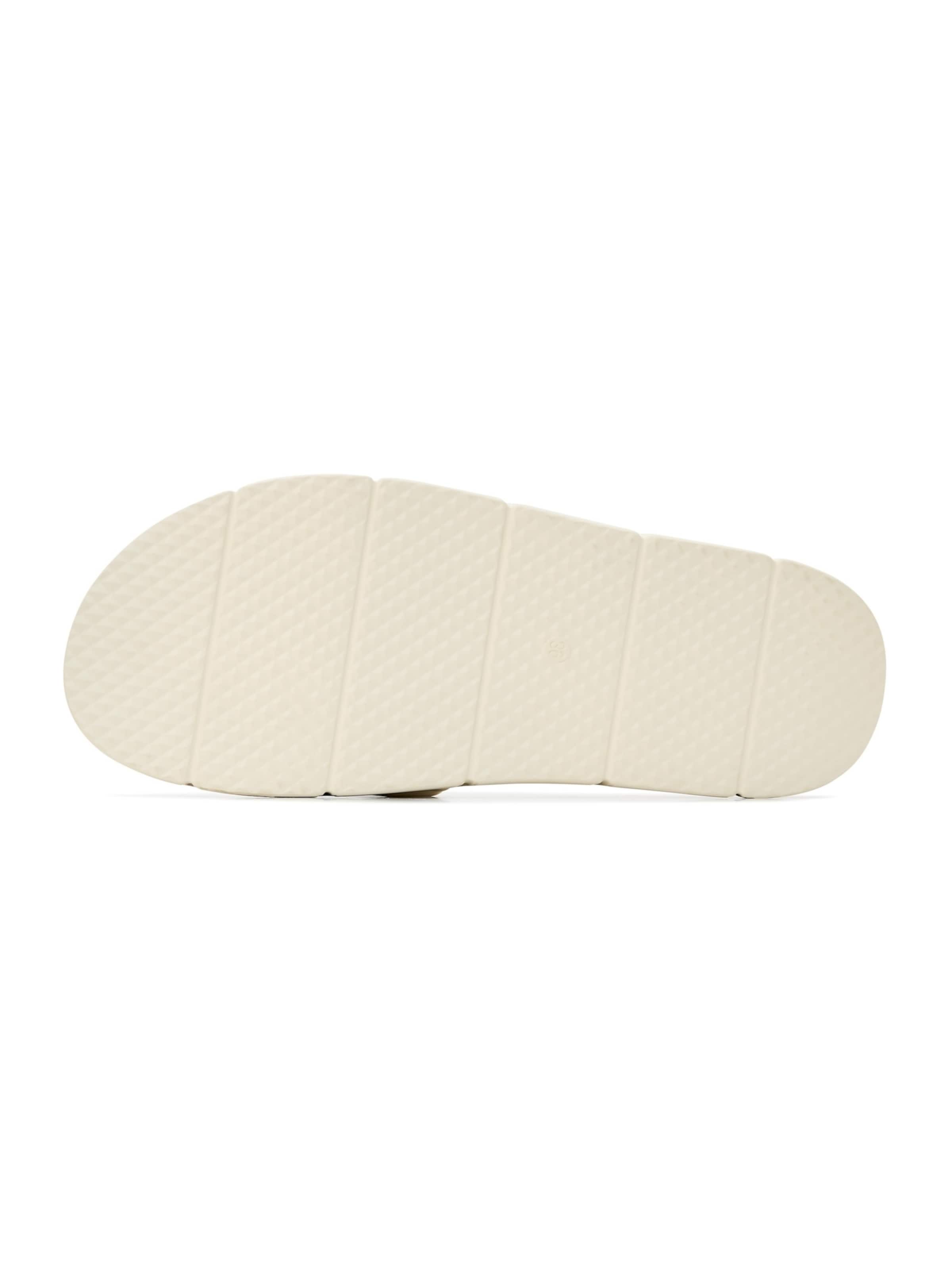 CESARE GASPARI Pantolette in Beige