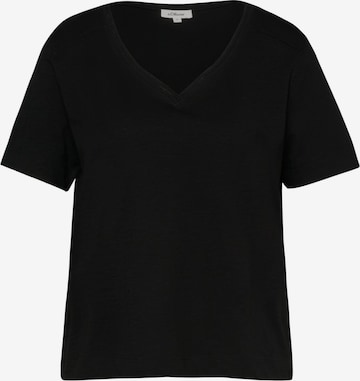 T-shirt 's.Oliver - Dames t-shirt' s.Oliver en noir : devant