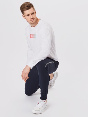 Champion Authentic Athletic Apparel Tapered Trousers in Blue