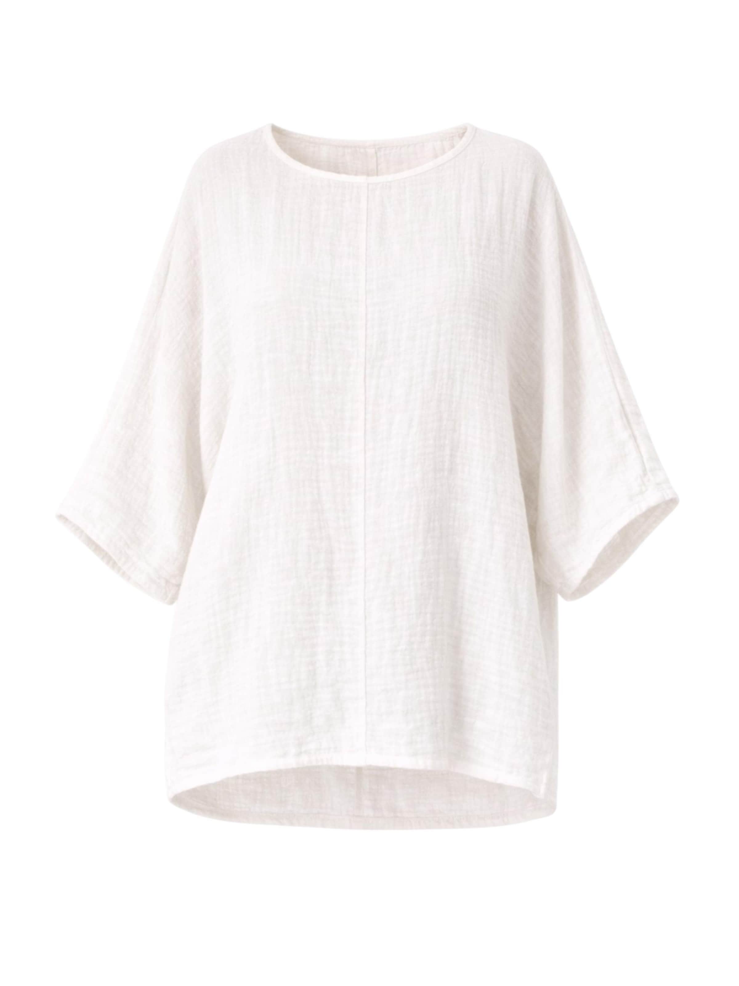 WENOR Bluse 'MUSALI'‌‌‌‌‌‌‌‌‌ in S-L in weiß, Produktansicht