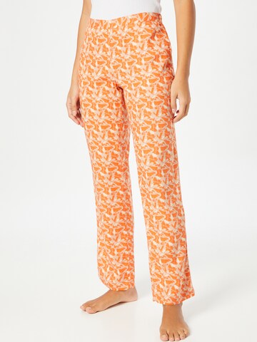 Calvin Klein Underwear Pyjamahose in Orange: predná strana