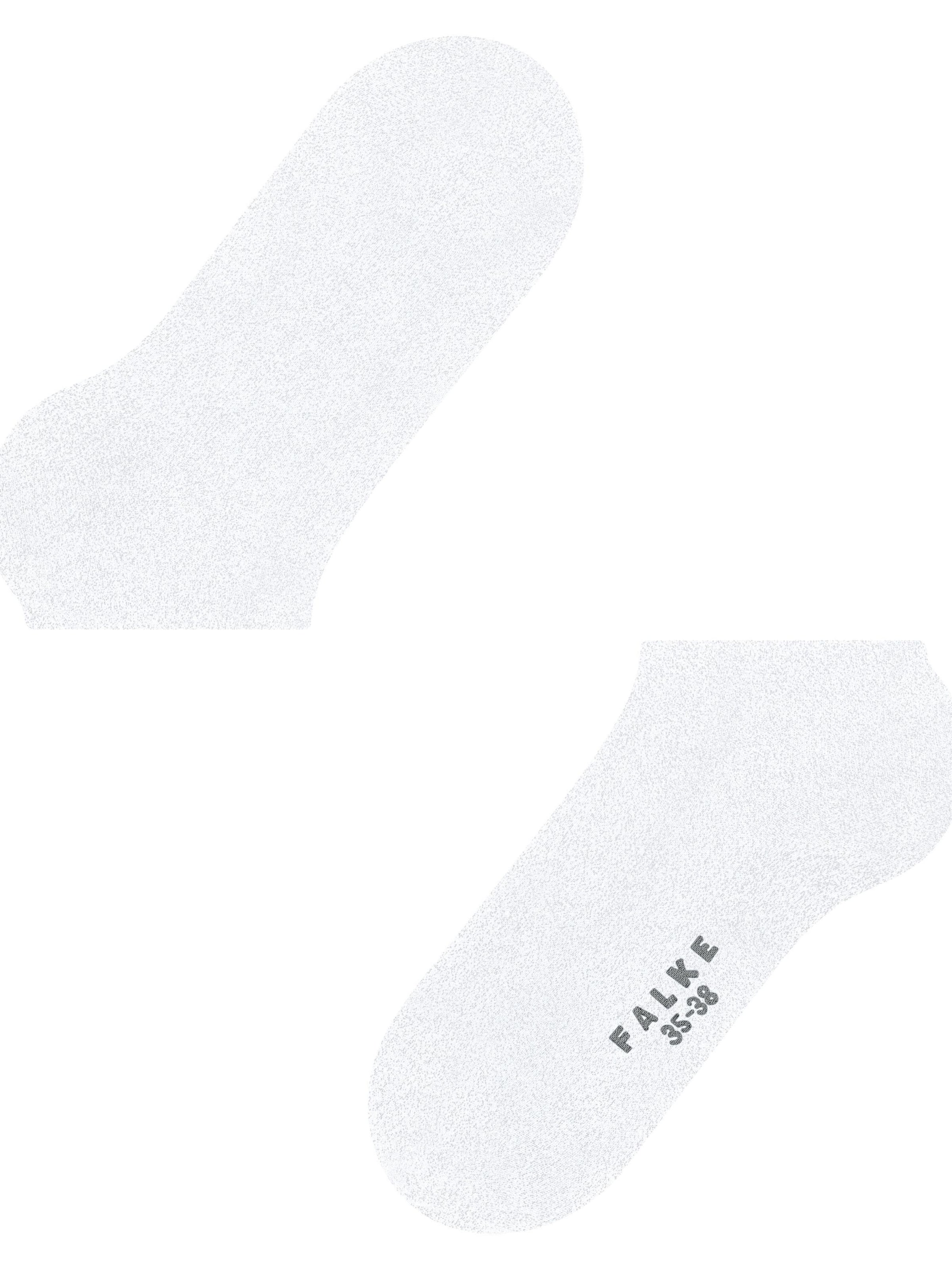 FALKE Füßlinge 'Shiny'‌ in Weiß