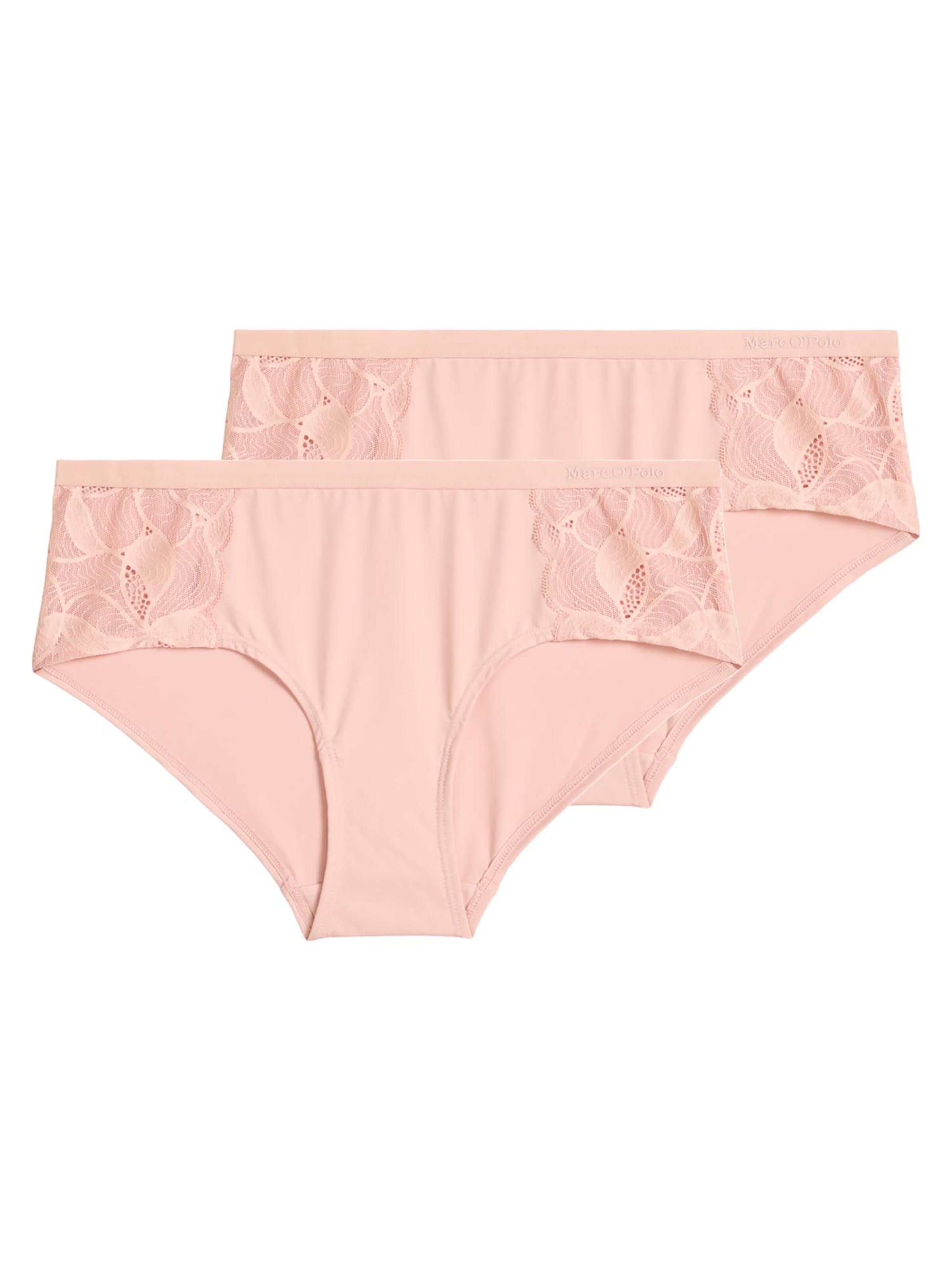 Marc O'Polo Broekje 'Tender Lace' in Roze: voorkant