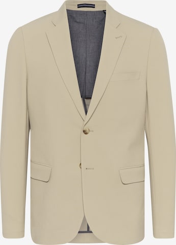 Matinique Regular fit Business-colbert 'George' in Beige: voorkant