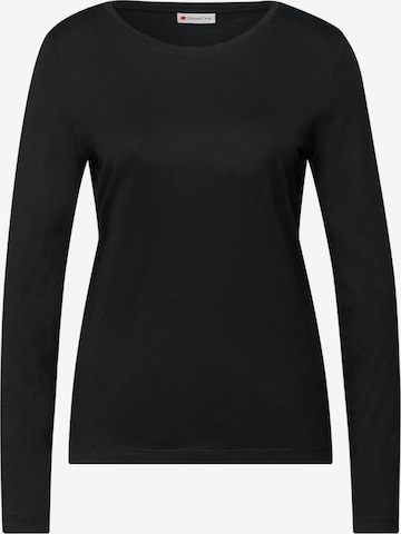 STREET ONE Shirt in Black: front