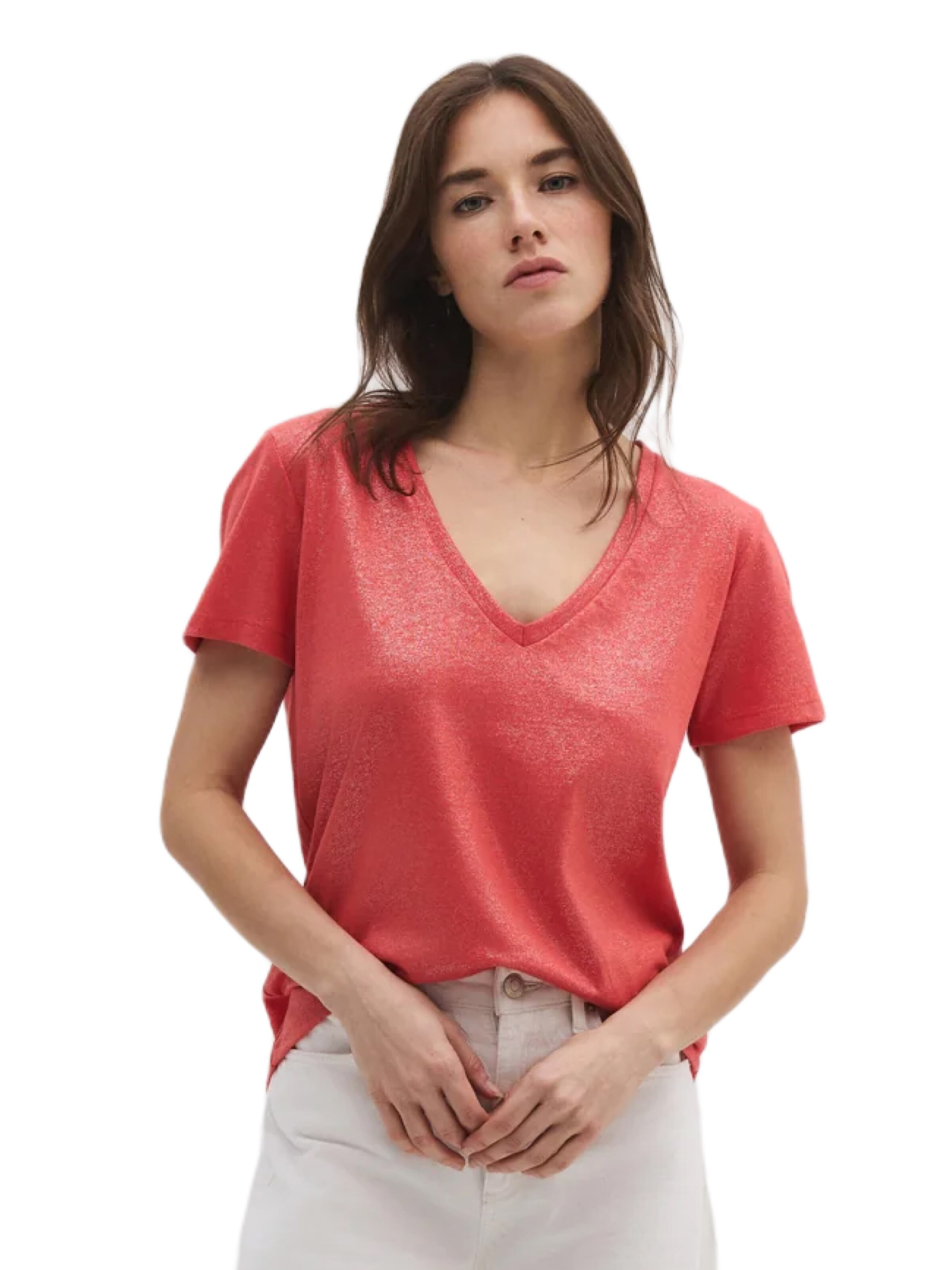 No Matter What Shirt in Red: front