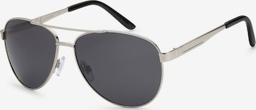styleBREAKER Sunglasses in Grey: front