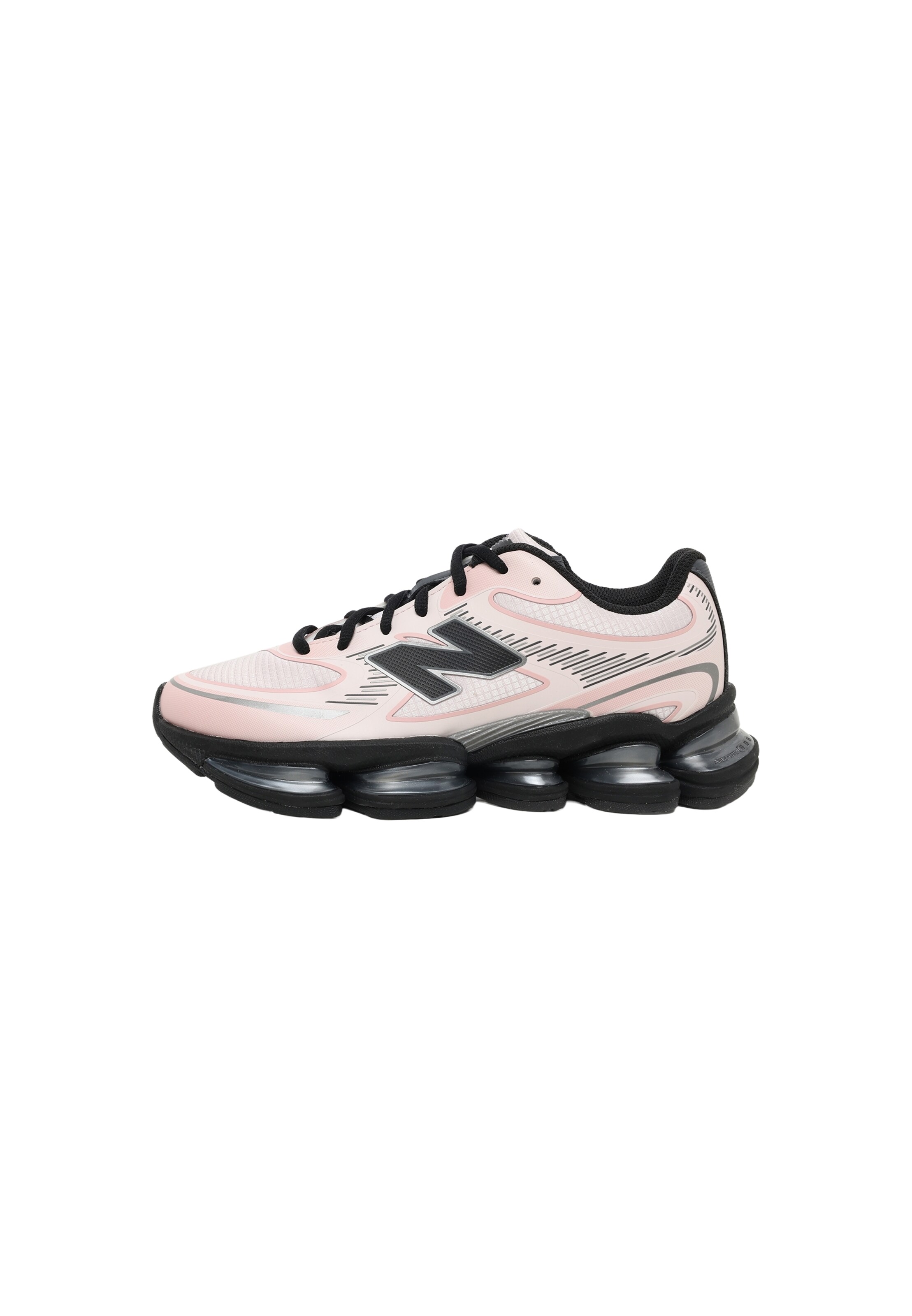 Baskets basses '2000' new balance en rose : devant