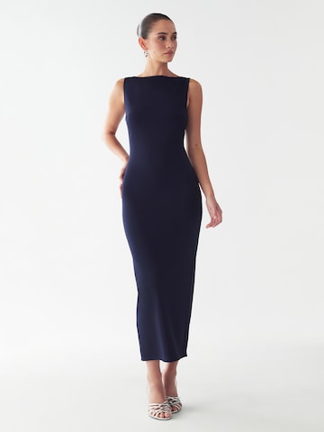 BWLDR Dress 'Shian' in Blue: front