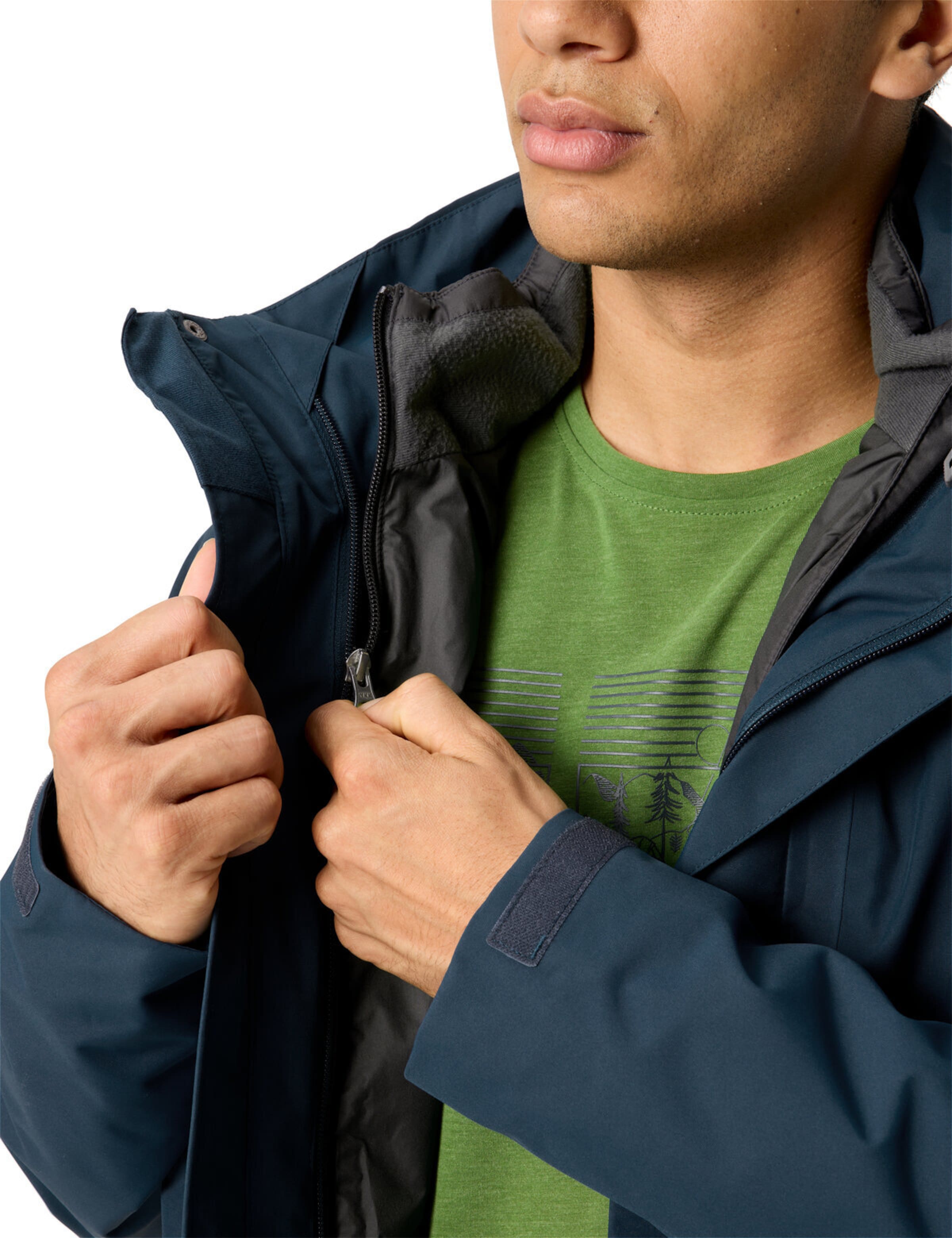 VAUDE Outdoor jacket 'Caserina III' in Blue