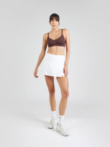 NIKE Μπουστάκι Αθλητικό σουτιέν 'ALATE MINIMALIST' σε καφέ