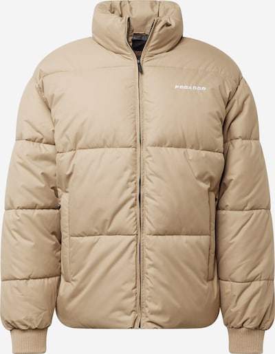 Pegador Winter Jacket 'SOLIN' in Light brown / White, Item view