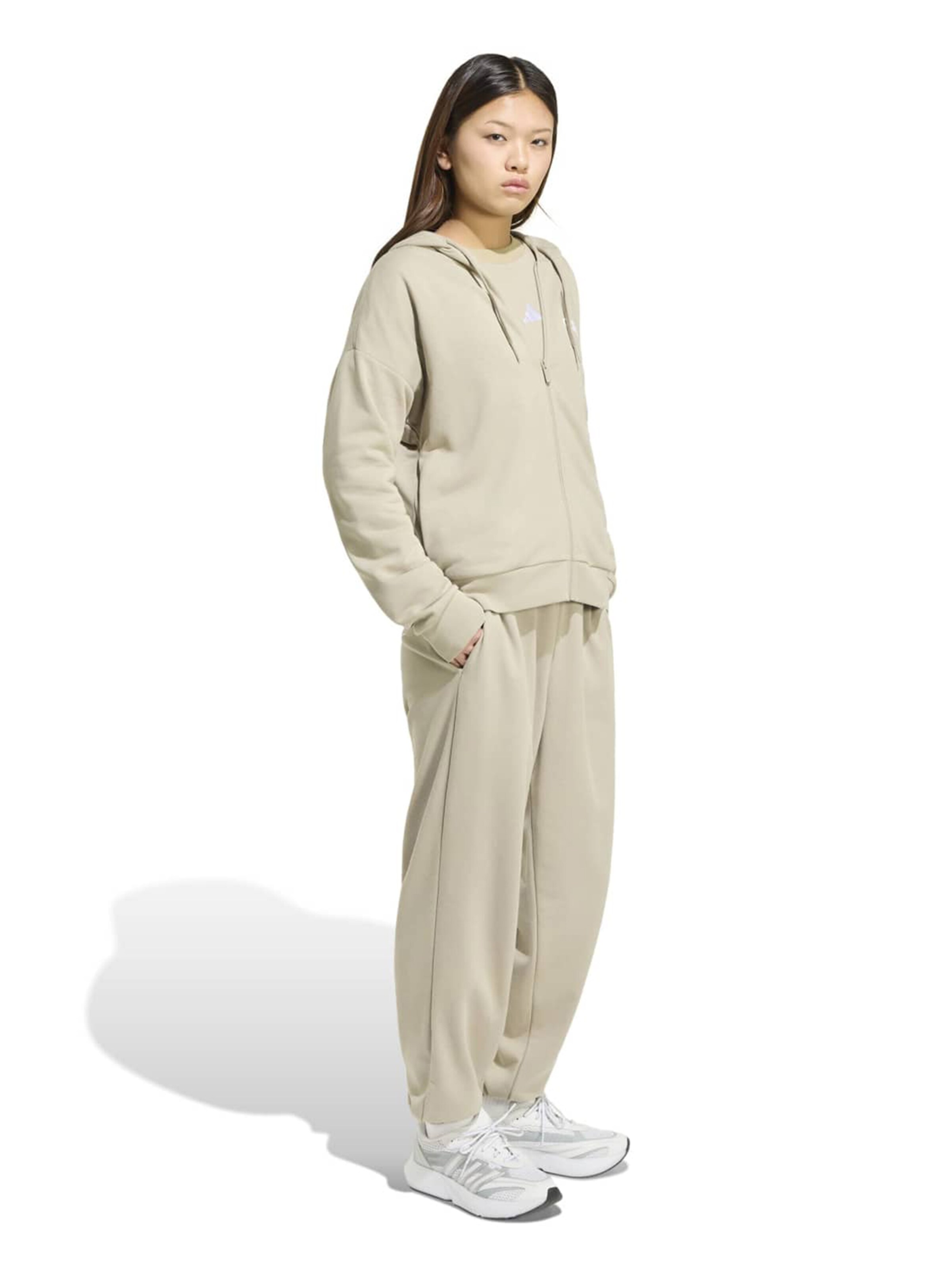 ADIDAS SPORTSWEAR Sportovní mikina 'Essentials' – zelená: přední strana