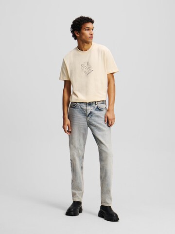 KARL LAGERFELD JEANSTapered Traperice - plava boja: prednji dio