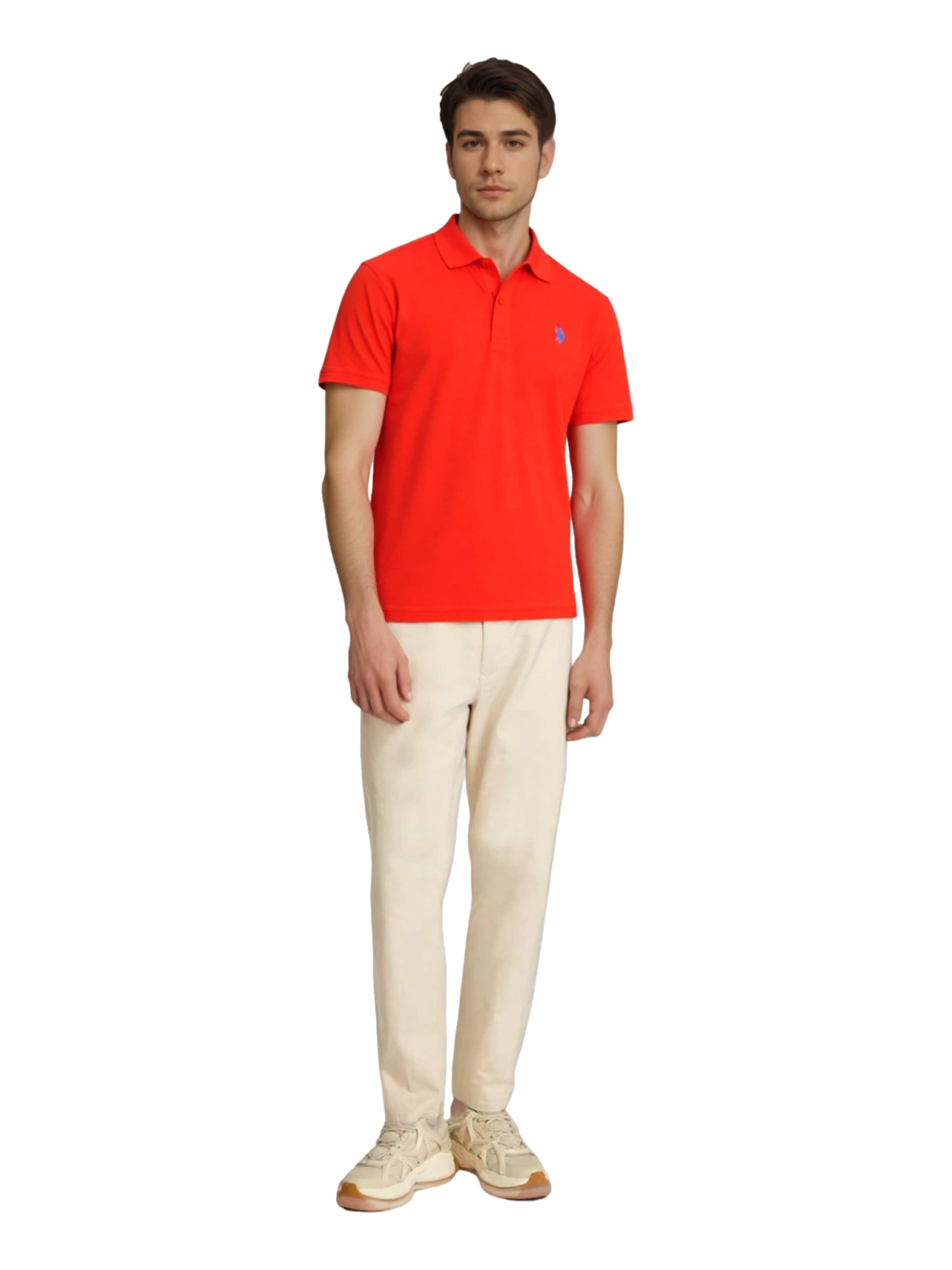 T-Shirt U.S. POLO ASSN. en rouge