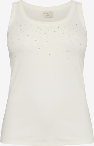 balta KAFFE CURVE Palaidinė be rankovių 'KCcarina': priekis