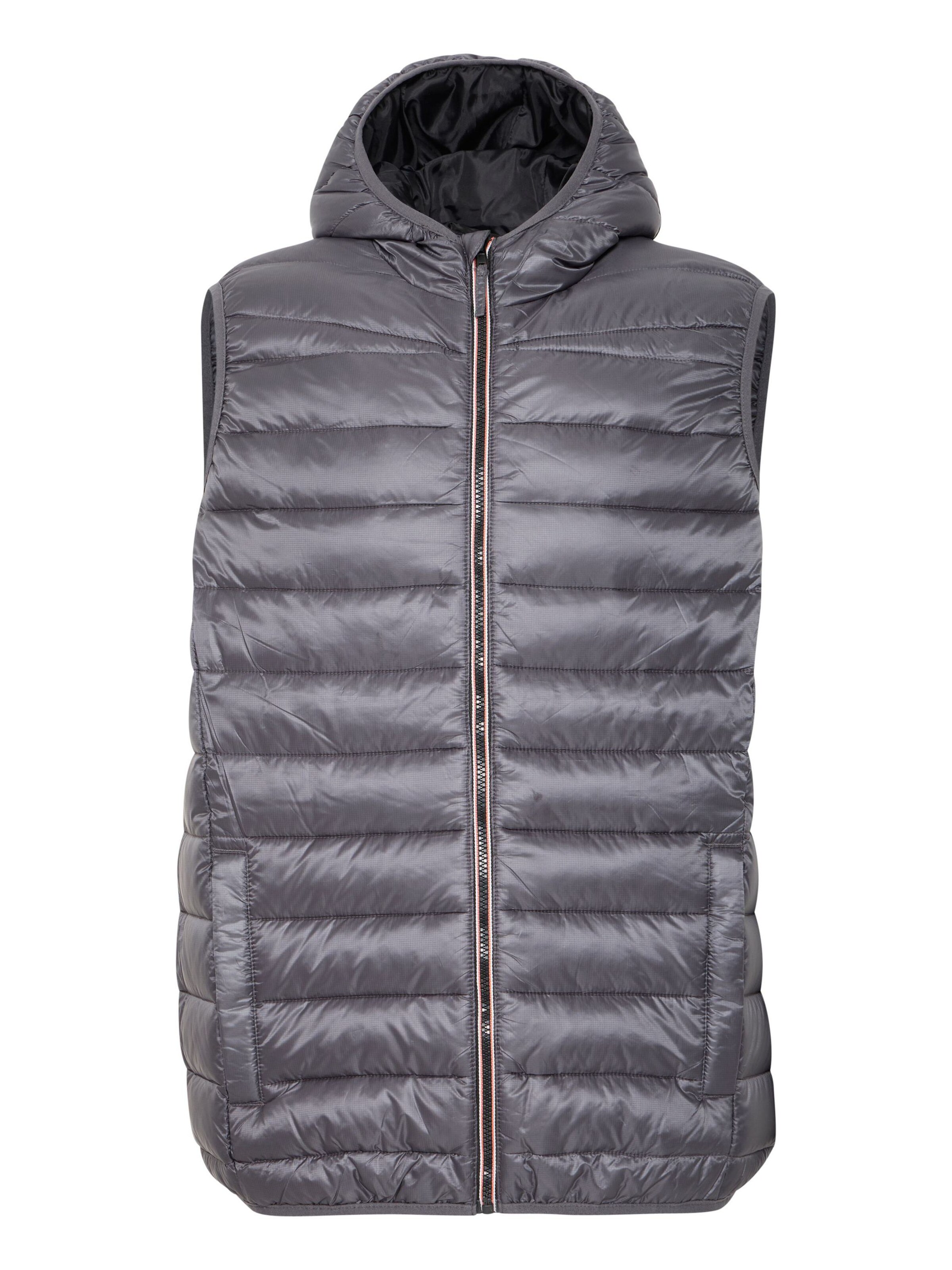 BLEND Weste in Grau: Vorderseite