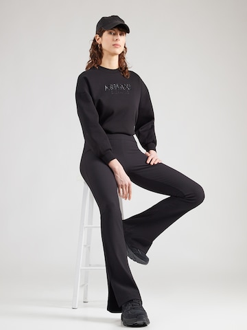 EA7 Emporio Armani Flared Leggings in Schwarz