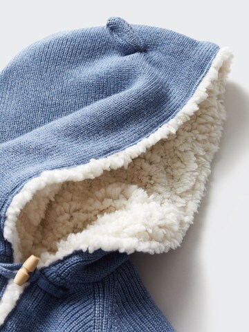 MANGO KIDS Knit Cardigan 'Lulu' in Blue