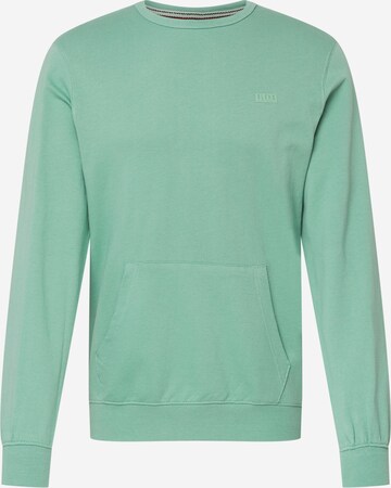 BLEND Sweatshirt in Grün: predná strana