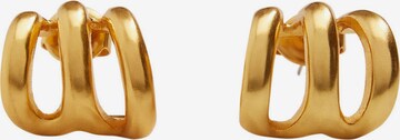MANGO Fülbevalók 'Maganis' - arany: elől