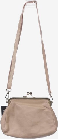 DREIMASTER Handtasche klein Leder One Size in Beige: predná strana