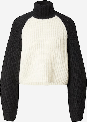 EDITED Sweater 'Diandra' in Black: front