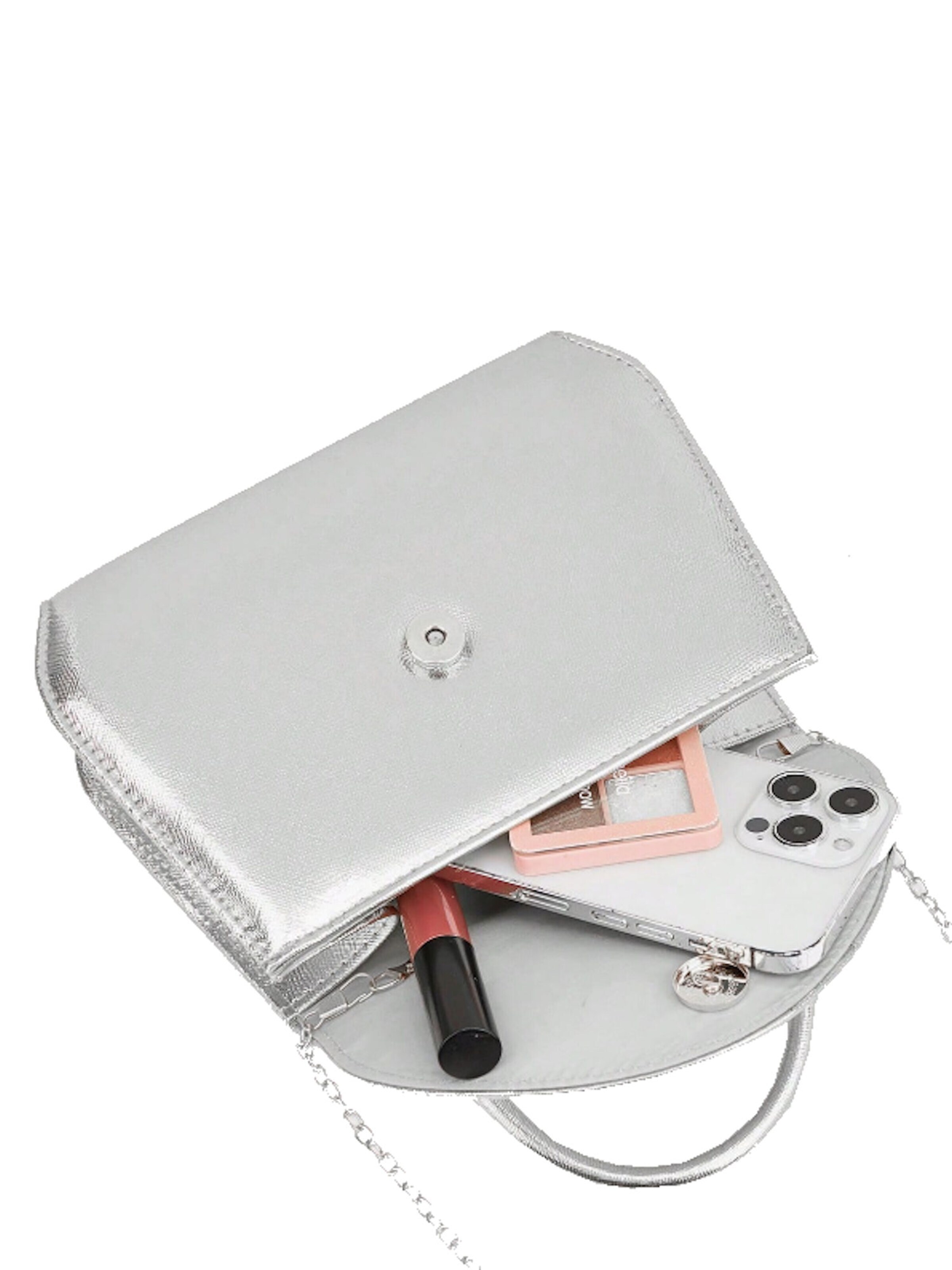 Tomshop24-7 Handbag 'Katharina' in Silver